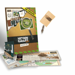Hidden Games Tatort - Grünes Gift - Deutsch - Realistisches Krimispiel, spannendes Detektivspiel, Escape Room Spiel