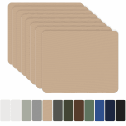 Nylon Selbstklebende Patches, OAZ 8 Stück 20x15cm Selbstklebender Wasserdichte Reparatur Patch, Nylon Flicken Selbstklebend Khaki, für Zelte, Daunenjacke, Schlafsack, Tasche Khaki 20x15cm 8er