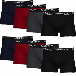 MERISH Boxershorts Herren 8-er / 12-er Pack S-5XL Unterwäsche Unterhosen Männer Men Retroshorts New XL 216b 8er Set Mehrfarbig