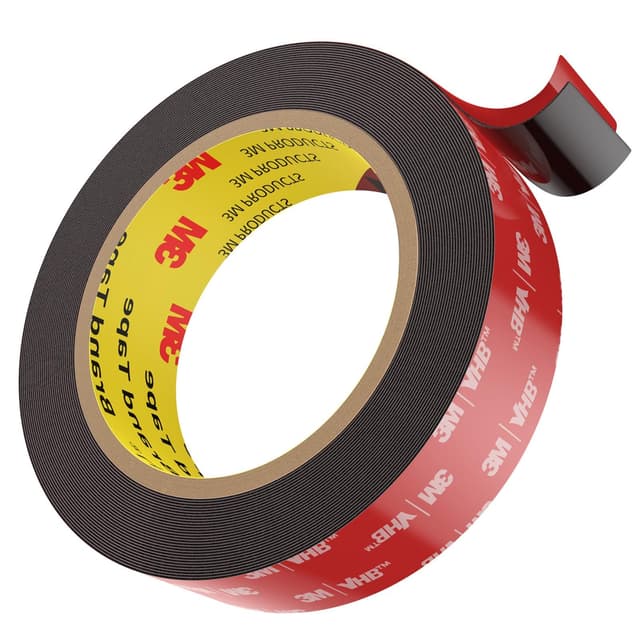 Emitever Doppelseitiges Klebeband - 7m*1.5cm, Doppelklebeband Extra Stark Wasserdichtes Multifunktionales Montageklebeband klebestreifen für Auto, Wohn, Bürodekor, Hergestellt 23FT