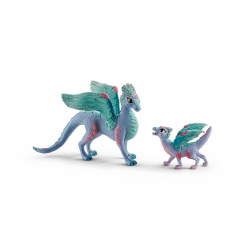 schleich 70592 Blütendrache und Kind, für Kinder ab 5-12 Jahren, BAYALA - Spielfigur Standardverpackung