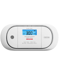 X-Sense Kohlenmonoxid Melder mit digitalem LCD-Display, CO Melder mit austauschbarer 5-Jahres-Batterie und Spitzenwertspeicher, XC01-R 1-PACK Standalone
