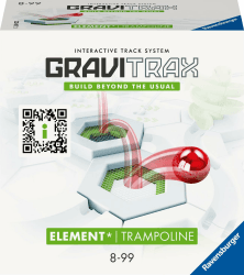 Ravensburger GraviTrax Element Trampolin 22417 - Erweiterung für deine Kugelbahn - Murmelbahn und Konstruktionsspielzeug ab 8 Jahre, Yellow Erweiterung Trampolin - neues Verpackungsdesign Single