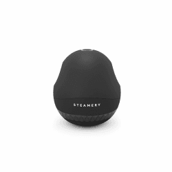 Steamery Fusselrasierer Pilo 1 elektrisch Fusselentferner, entfernt Flusen und Fusseln aus Kleidung und Textilien, wiederaufladbar via USB, Schwarz