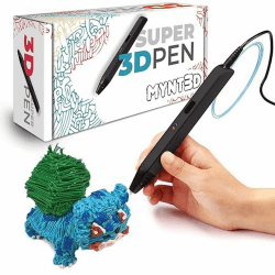 MYNT3D Super 3D-Stift, 1,75 mm ABS und PLA-kompatibler 3D-Druckstift Single