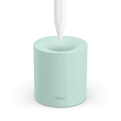 elago Silikonständer Kompatibel mit Apple Pencil Pro, Apple Pencil (1st & 2nd Gen), Apple Pencil (USB-C) und jedem Tablet-Stylus mit oder ohne Bleistifttasche oder -hülse, Schutz der Spitze (Grün)