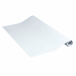 Venilia Klebefolie | Uni Matt Weiß, 67,5cm x 2m | selbstklebende Möbel-Folie, Dekofolie, Tapete, Küchenfolie | PVC ohne Phthalate | Made in EU Weiß 67,5cm x 2m