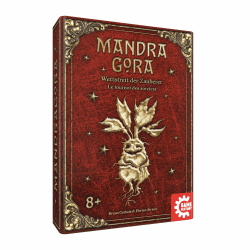 Game Factory 646308 Mandragora, Wettstreit der Zauberer, magisches Familienspiel für 2-4 Spieler ab 8 Jahren, Gesellschaftsspiel