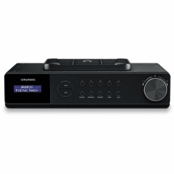 Grundig GKR1040 DKR 1000 BT DAB + Küchenradio mit Bluetooth und DAB + Empfang Schwarz schwarz Küchenradio mit DAB+ und Bluetooth Single