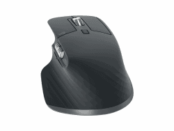 Logitech MX Master 3S – kabellose Performance-Maus mit ultraschnellem Scrollen, ergonomisch, 8K DPI, Glass Tracking, leises Klicken, USB-C, Bluetooth, Windows, Linux, Chrome – Dunkelgrau, 1er Pack Graphit Universal MX Master 3s