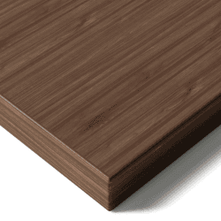 Desktronic Tischplatte 180x80 cm Schreibtischplatte – Perfekt für höhenverstellbare Schreibtische, Esstische und mehr – Made in Europe – 25 mm stabile Tischplatte langlebig (Nussbaum) Nussbaum 180 x 80 cm