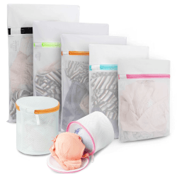 Eono Wäschenetz Wäschesack BH Wäschetasche Wäschebeutel Laundry Bag Haltbar Maschinenwaschbeutel für Empfindliches, Bluse, Schuhe, BH, Unterwäsche, Babykleidung, Wash Bag - 7-Set 7 Satz - 1xl, 2l, 2m, 2 Bh-wäschebeutel