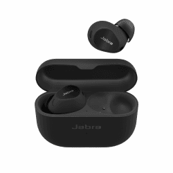 Jabra Elite 10 schnurlose In-Ear-Bluetooth-Kopfhörer Advanced Active Noise Cancellation, 6 eingebauten Mikrofonen und Dolby Atmos Sound - Schwarz-Glänzend Jabra Elite 10 Gloss Black