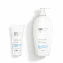 Biotherm Lait Corporel L'Original, feuchtigkeitsspendende Körperlotion mit Life Plankton für geschmeidige Haut, sanfte Körperpflege mit zartem Duft, Bodylotion für hydratisierte Haut Set 450 ml (1er Pack)