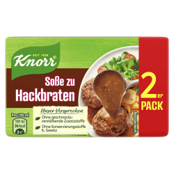 Knorr Soße zu Hackbraten 18x 2er Pack