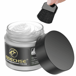 Leder Reparatur Set, 50ML BEIGE Lederreparatur Creme Lederreparaturset Lederbalsam Lederpflege Füller für Auto Lederlenkrad Sofa Geldbörse Gürtel Schuhe Kunstleder Kratzer Risse