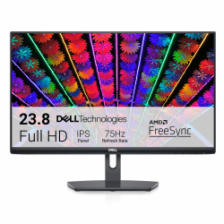 Dell S2421NX 24 Zoll Full HD (1920x1080) Monitor, 75Hz, IPS, 4ms, AMD FreeSync, Ultradünner Rahmen, 2x HDMI, 3 Jahre Garantie, Schwarz S2421NXM