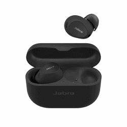 Jabra Elite 10 schnurlose In-Ear-Bluetooth-Kopfhörer Advanced Active Noise Cancellation, 6 eingebauten Mikrofonen und Dolby Atmos Sound - Matt-Schwarz Jabra Elite 10 Matte Black