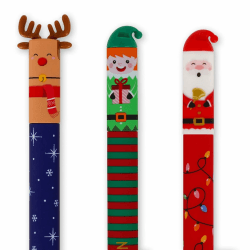 3er Stifte Weihnachten Edition, Stifte mit Radierbarer Weihnachtsedition 2024 Blau Rot Grün Süße Radierbare Gelstifte Löschbare Gelstifte Geschenke Für Kinder Kollegen Freunde 3er Weihnachten Set