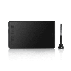HUION Inspiroy H950P Grafiktablett, Zeichentablett mit 8 Hotkeys, 8192 Druckempfindlichkeit, Unterstützt OTG-Konnektivität, Kompatibel mit Windows/macOS/Android 8,7 x 5,4 Pouces Schwarz