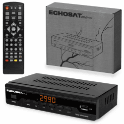 Kabelreceiver Kabel Receiver Receiver für digitales Kabelfernsehen 2990 Combo DVB-C (HDTV,DVB-C / C2, DVB-T/T2, HDMI, SCART, USB 2.0, WLAN optional) + HDMI Kabel Single