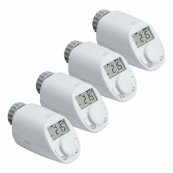 Heizkörperthermostat Modell N, neues leises Modell mit Boost Funktion (4-er Set) 4er-Set