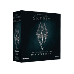 Modiphius The Elder Scrolls: Skyrim – Abenteuer-Brettspiel – Miniaturen-Upgrade-Set | Brettspiel | ab 14 Jahren | 1-4 Spieler | 60-120 Minuten Spieldauer, grau, rot 3. Miniatures Skyrim Adventure: Miniaturen Upgrade Set
