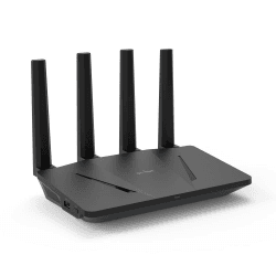 GL.iNet GL-AX1800(Flint) WiFi 6 - Dual Band Gigabit Wireless Internet Router | 5 x 1G Ethernet Ports | Up to 120 Devices | Amazing OpenVpn&Wireguard Speed | WPA3 Security | MU-MIMO | 802.11ax