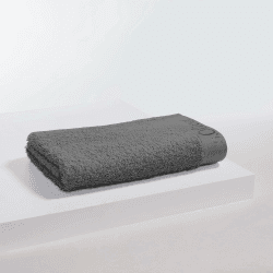 s.Oliver Gästehandtuch 30x50 cm - 100% Baumwolle, 600 g/m², weich & saugstark, Gästetuch grau 1x Gästehandtuch Grau