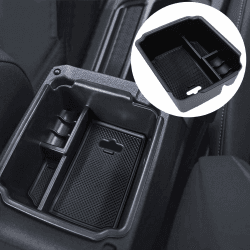 TTCR-II Kompatibel mit Auto Mittelkonsole Aufbewahrungsbox Volkswagen Tiguan 2018-2023 and VW Taos 2022-2023 Mittelkonsole Organizer Armlehne Volkswagen Armlehnen Aufbewahrungsbox