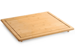Kesper | Herdabdeckplatte, Material: FSC®-zertifizierter Bambus, Material: 56 x 50 x 4.5 cm, Farbe: Holzfarben | 58599 13 56L x 50B cm Bambus