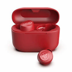JLab Go Air Pop+ In Ear Kopfhörer kabellos Bluetooth, True Wireless Kopfhörer, 35+ Std Headphones, kabellose Ohrhörer, Earbuds mit Mikrofon, USB-C Ladebox, Dual Connect, EQ3 Sound, Rosarot POP+ Rosarot
