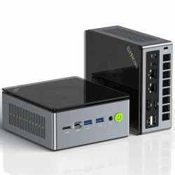 GMKtec M7 Pro AMD Ryzen 9 6950H (8C/16T) Gaming-Mini-PC Dual-LAN 2,5 Gbit/s Desktop-Computer, 32 GB DDR5 4800 MHz Dual Channel (16 GB*2) 1 TB PCIe SSD, USB4.0, HDMI, DP, USB-C, WiFi 6E, BT 5.2 M7 Pro-6950H-32+1TB