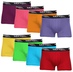 MERISH Boxershorts Herren 8-er / 12-er Pack S-5XL Unterwäsche Unterhosen Männer Men Retroshorts New XXL 216a 8er Set Mehrfarbig