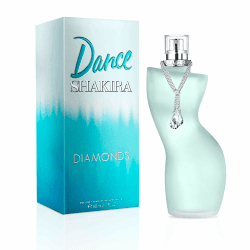 Shakira Perfumes – Dance Diamonds von Shakira, Eau de Toilette für Damen – Langanhaltend – Charmanter, frischer und femininer Duft – Blumige, fruchtige und Amber-Noten – Ideal für tagsüber – 80 ml Frisch 80 ml (1er Pack)