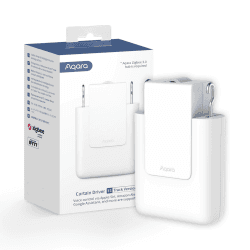 Aqara Smarter Gardinenmotor E1(Schienen-Version), Erfordert Zigbee 3.0 Hub, Elektrischer Smart-Vorhangmotor für Fernsteuerung, Unterstützt HomeKit, Alexa, Google Assistant, SmartThings, IFTTT