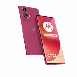 Motorola Moto Edge50 Fusion Smartphone(6,7''-FHD+-pOLED-Display,50-MP-Kamera, 8/256 GB, 5000 mAh, inkl. 68W-Ladegerät, Android 14) Hot Pink,inkl. Schutzcover+Handyhalterung [Exklusiv bei Amazon] motorola edge50 fusion 8GB/256GB Hot Pink