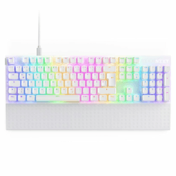 NZXT Function 2-2024 Optische Vollformat Gamingtastatur | RGB beleuchtet | 8K-Abfragerate | Lineare Opt. Switches | Einstellbare Auslösung | Hot-Swap | Gaming Keyboard| Weiß - DE (QWERTZ) Deutsch (QWERTZ) Weiß Function 2 Full Size 2024
