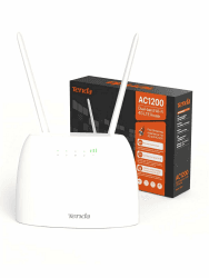 Tenda 4G06 4G Volte WLAN Router für SIM Karten (150 Mbit/s im Download, 50 Mbit/s im Upload, 300 Mbit/s 2,4GHz), 2 Abnehmbare Antennen, Plug & Play, Kein SIM-Lock, LAN/WAN-Port & Tel-Port, Weiß 4G|Wi-Fi N300 CAT4 VoLTE
