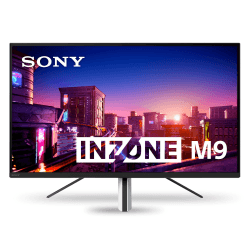 Sony INZONE M9 27 Zoll Gaming Monitor: 4K 144Hz 1ms Full Array Local Dimming HDMI 2.1 VRR 2022 Modell, Weiß, SDMU27M901AEP M9 (4K 144 Hz)