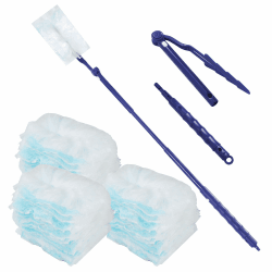 51 Stück für Swiffer Staubmagnet Nachfüllpack Set, Staubmagnet Nachfüllpack für Swiffer Staubmagnet mit 1 Handgriff,Schmutz Elektrostatischer Staubwischer für Haushalt, Schule