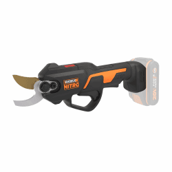 Worx NITRO WG330E.9 Akku Astschere 20V - Müheloses Schneiden dank elektrischen Antrieb, Bürstenloser Motor, ohne Akku und Ladegerät, Schwarz/Orange ohne Akku und Ladegerät Single