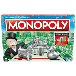 Monopoly Brettspiel, klassisches Familienspiel für Erwachsene und Kinder, 2 bis 6 Spieler, Strategiespiel geeignet ab 8 Jahren, originelle Familie Klassik