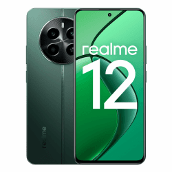 realme Smartphone 12 4G 8+256 GB, 67W SUPERVOOC Charge, Snapdragon 685 Chipset, 120Hz AMOLED FHD+ Display, Sony LYT-600 OIS Camera, 5000mAh Massive Battery, Pioneer Green(no Adapter) realme 12 4G 8+256 GB Green