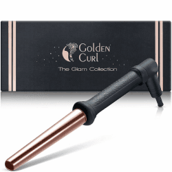 Lockenstab für Beach Waves - 5 Jahre Sorgenfreiheit - Hair Curler Lockeneisen Curling Iron Locken Curler Gerät für kurze und lange Haare (18 mm – 25 mm, Rose Gold) Rose Gold (18mm–25mm)