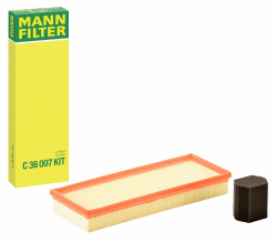 MANN-FILTER C 36 007 KIT Luftfilter – Für PKW