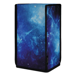 playvital Staubschutze Hülle für Xbox Series X Konsole,Spritzwasserdichte Tasche Cover Schutzhülle Abdeckung Case für Xbox Series X Konsole(Blauer Nebel) Blauer Nebel(vertikal)