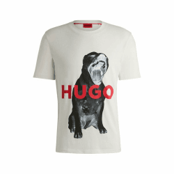 HUGO Herren Dayaking T_Shirt XXL Natural101