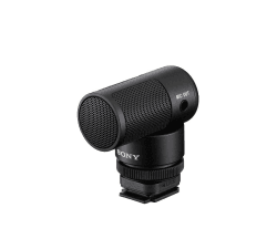 Sony ECM-G1, Shotgun Mikrofon, Klarer Klang, Windschutz, Kompakt & Leicht, Ideal für Kameras, Vlogs, Content Kreation, Streaming ECM-G1 Shotgun