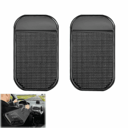 2 Stück Auto Armaturenbrett Anti Rutsch Matten, Antirutschmatte Handy,Antirutschmatte Auto Handy, Anti Rutsch Pads Auto, Zum Halten Von Handy Schlüssel Sonnenbrille Münzen(14 * 8cm)